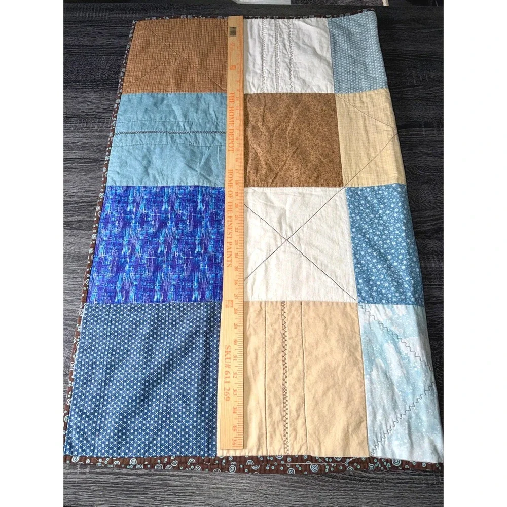 Handmade quilt patchwork